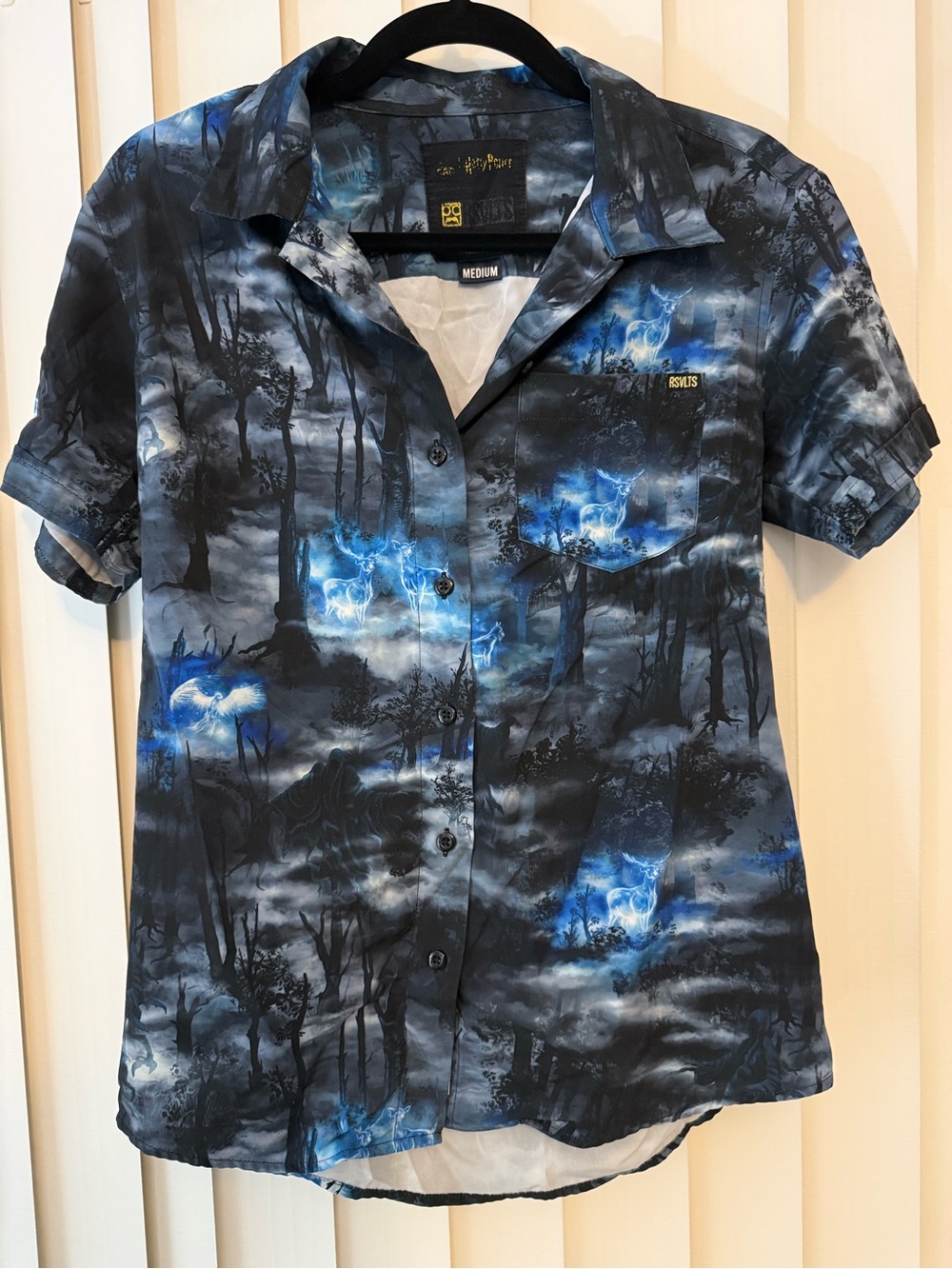 RSVLTS Women’s Harry Potter shirt sleeve blouse